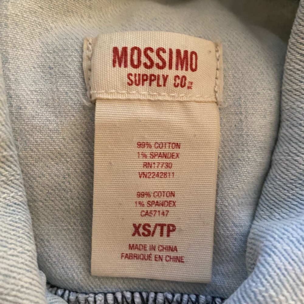 Mossimo Supply Co. Light Blue Jacket - Picture 3 of 3